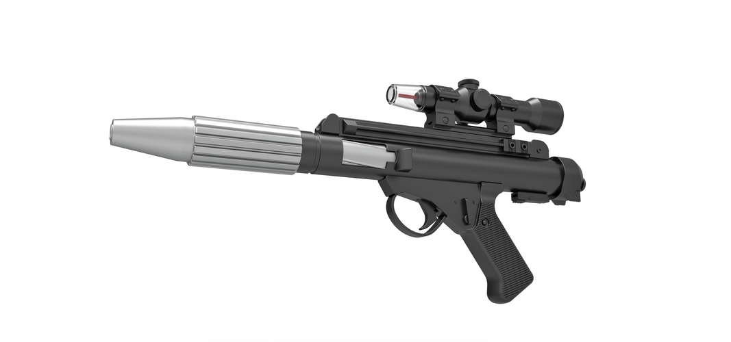 Blaster pistol DH-17 from Star Wars 3D Print 296051