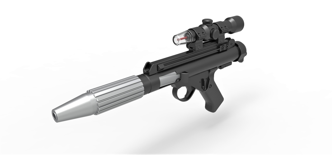 Blaster pistol DH-17 from Star Wars 3D Print 296052