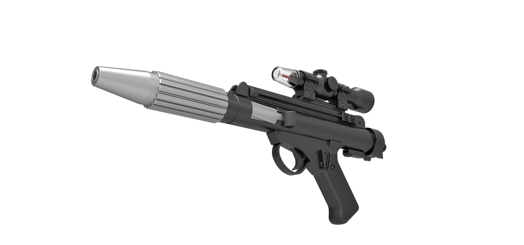 Blaster pistol DH-17 from Star Wars 3D Print 296053