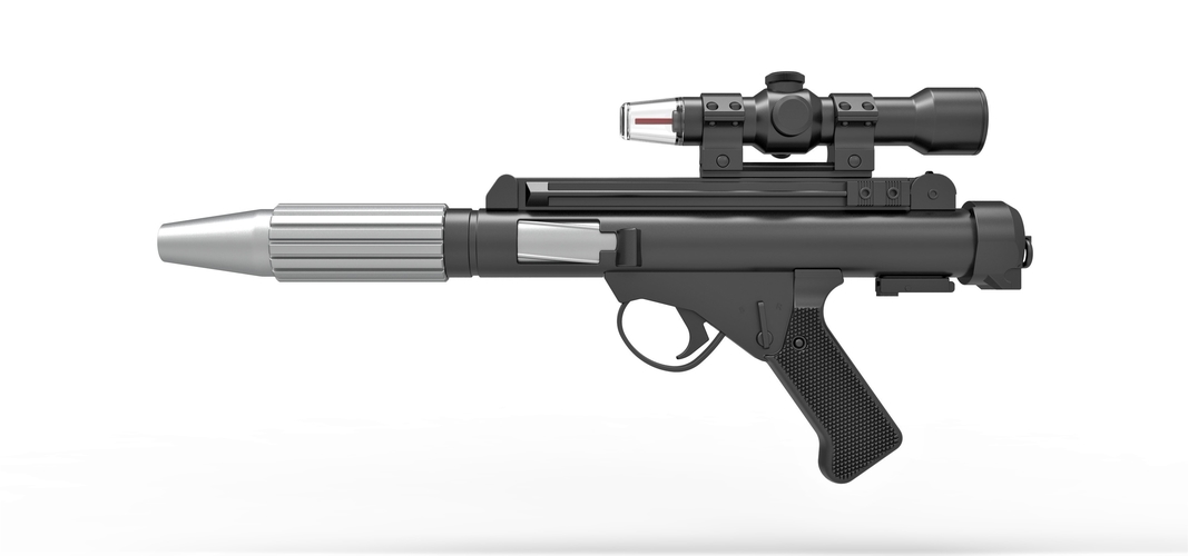Blaster pistol DH-17 from Star Wars 3D Print 296055