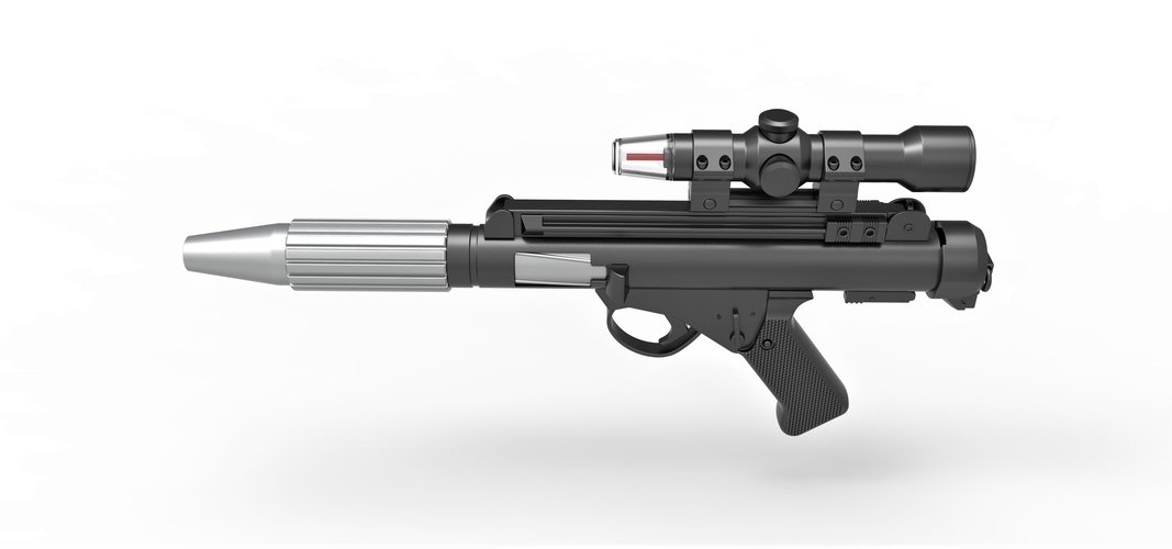 Blaster pistol DH-17 from Star Wars 3D Print 296056