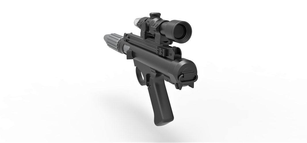 Blaster pistol DH-17 from Star Wars 3D Print 296059