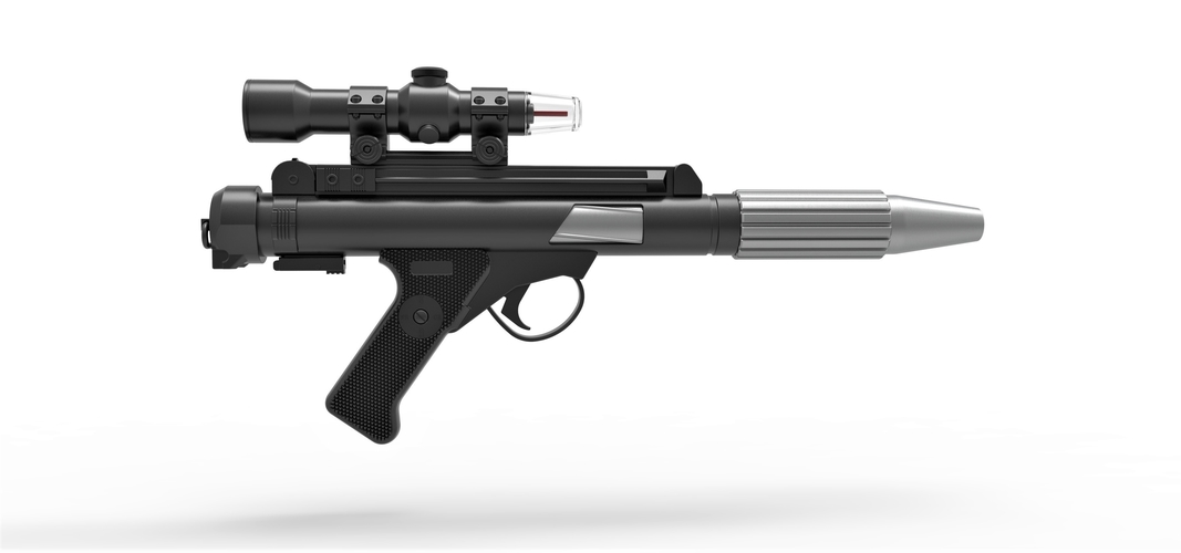 Blaster pistol DH-17 from Star Wars 3D Print 296062