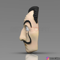 Money Heist Mask - La Casa de Papel Season 4 - Mask for Cosplay  - Thumbnail 3