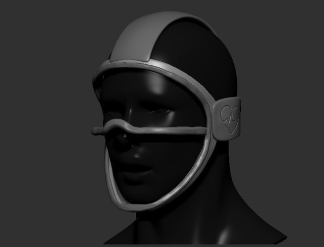 Quarantine Mask Glass 3D Print 296114