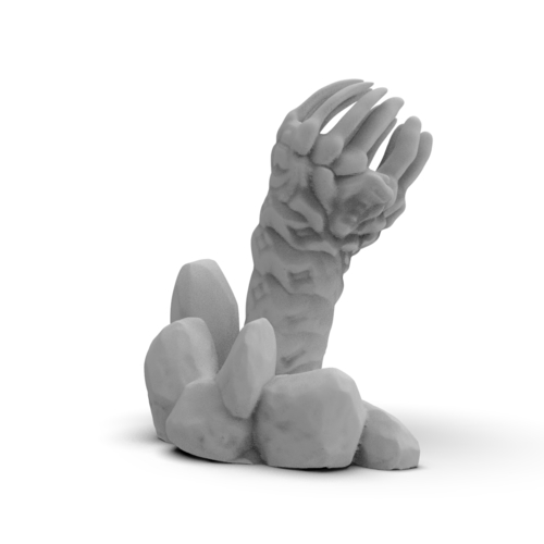 Rock Worm (28mm) 3D Print 296141