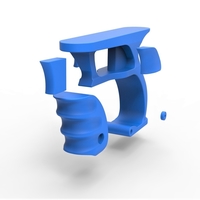 Handle for cosplay blaster pistol 2 - Thumbnail 11