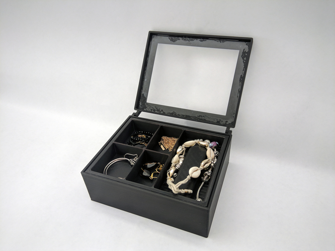 3D Printed Jewelry Box Organizer by The3Designer | Pinshape