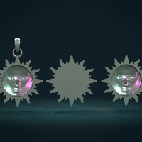 Sun Pendant II - Thumbnail 3