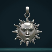Sun Pendant II - Thumbnail 4