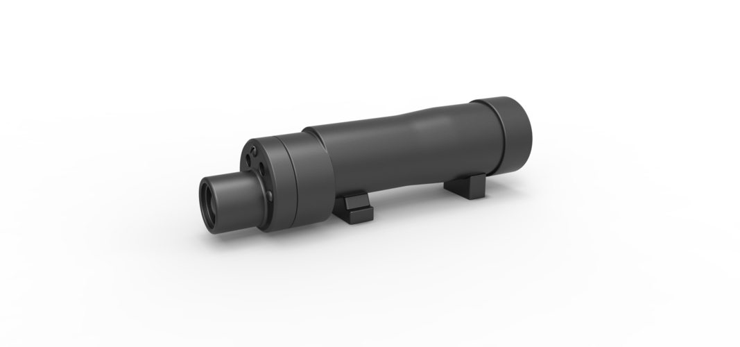 Scope for cosplay blaster 2 3D Print 296400