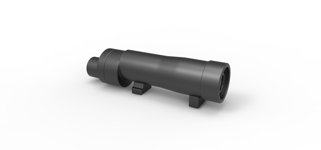 Scope for cosplay blaster 2 3D Print 296407