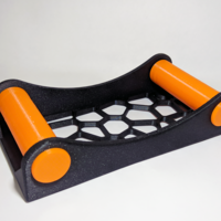 Small Voronoi Filament Spool Holder 3D Printing 296541