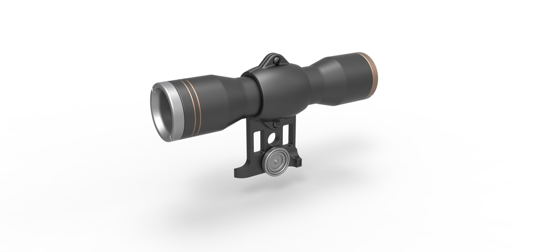 Scope for cosplay blaster 4 3D Print 296590