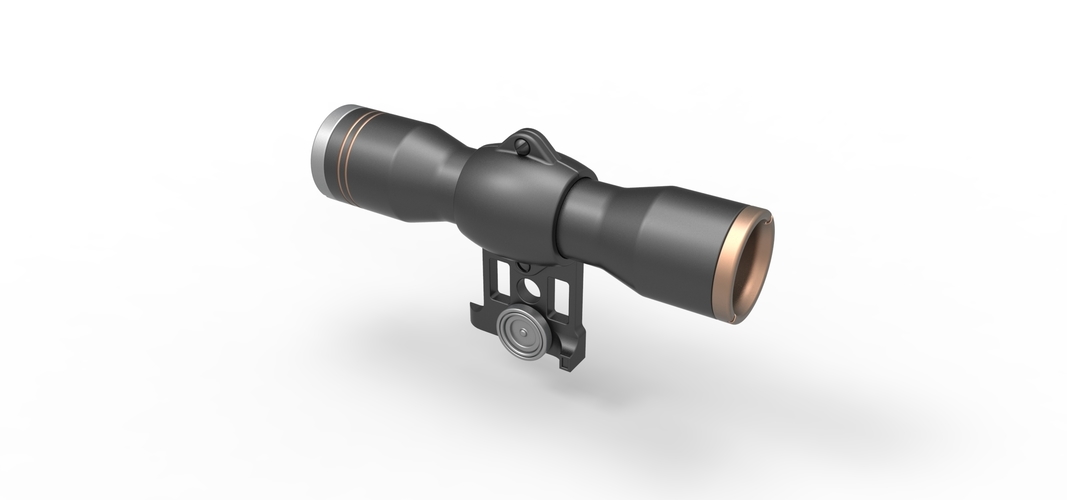 Scope for cosplay blaster 4 3D Print 296597