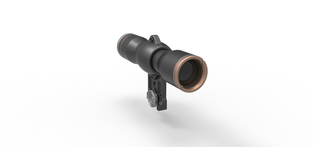 Scope for cosplay blaster 4 3D Print 296598