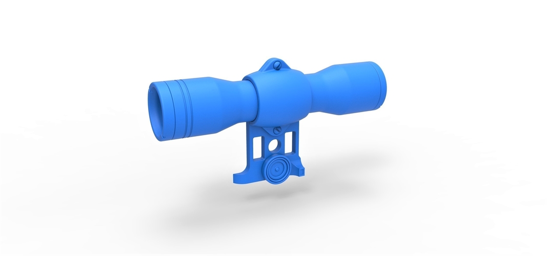 Scope for cosplay blaster 4 3D Print 296601