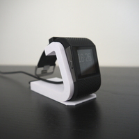 Small fitbit Surge Desktop Stand 3D Printing 29682