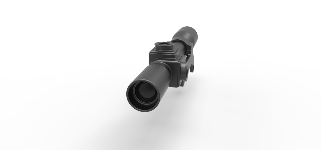 Scope for cosplay blaster 6 3D Print 296934