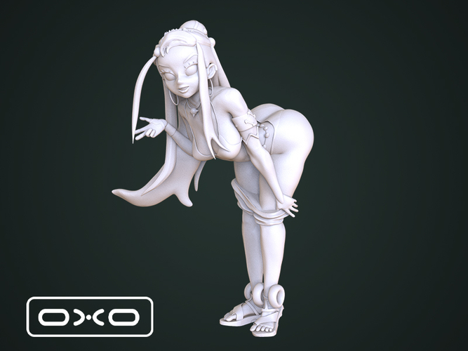 Nessa Thicc Pop 01 Series Pokemon Sword and Shield  3D Print 296985