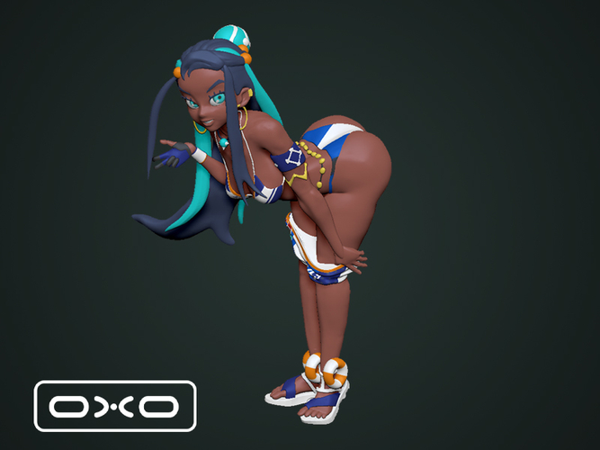 Nessa Thicc Pop 01 Series Pokemon Sword and Shield  3D Print 296986