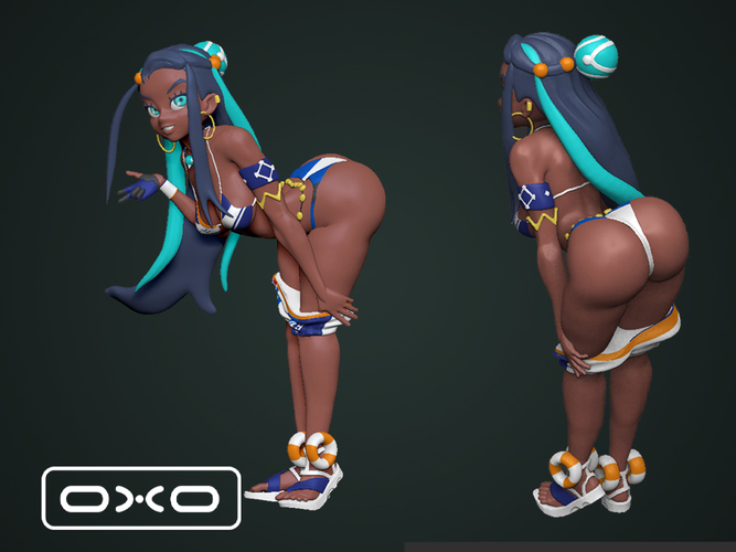 Nessa Thicc Pop 01 Series Pokemon Sword and Shield  3D Print 296989