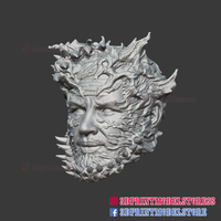The Spider Man Venom Mask Cosplay Helmet STL 3D print model - Thumbnail 5