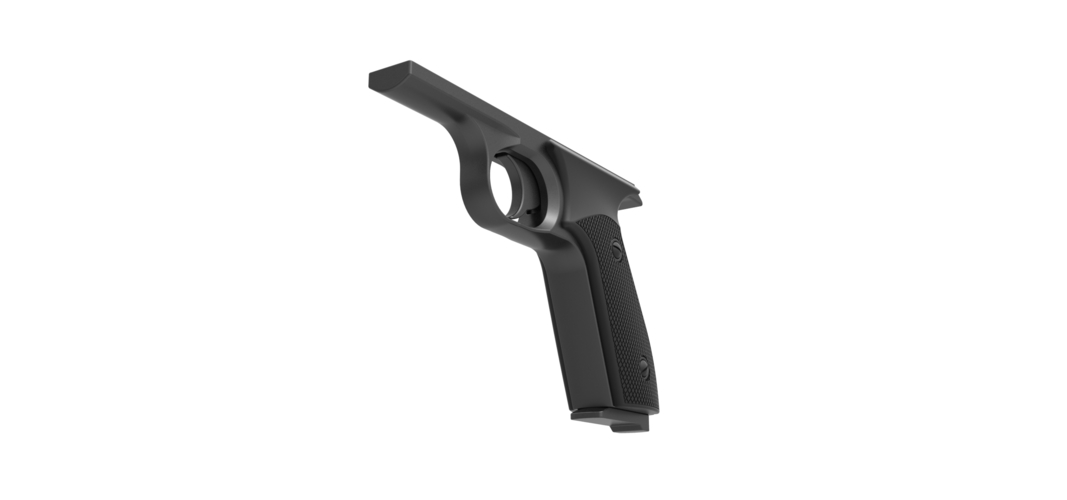 Handle for cosplay blaster pistol 3 3D Print 298826