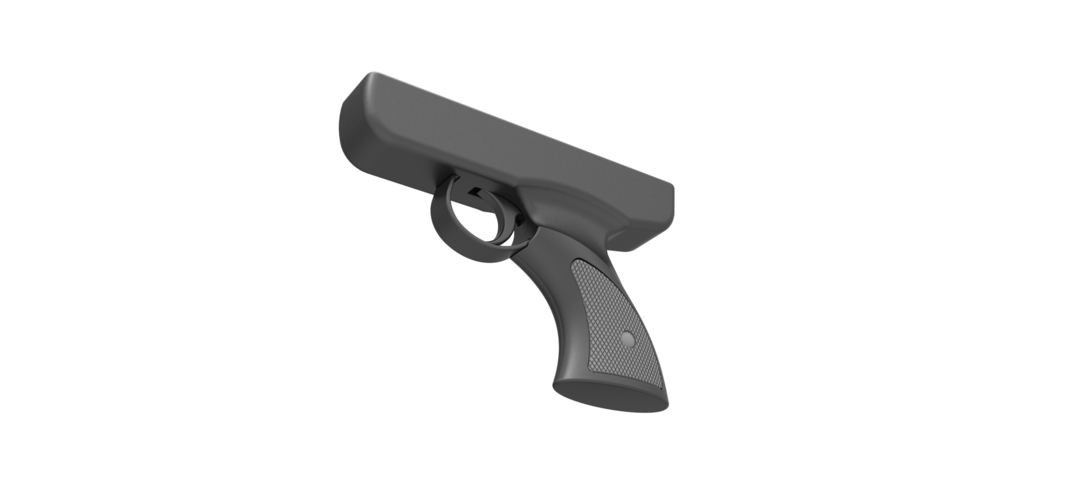 Handle for cosplay blaster pistol 4 3D Print 298864