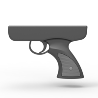 Handle for cosplay blaster pistol 4 - Thumbnail 5