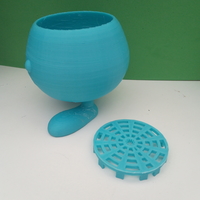 Oddish plant pot + drain disk - Thumbnail 2