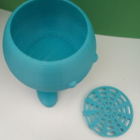 Oddish plant pot + drain disk - Thumbnail 5