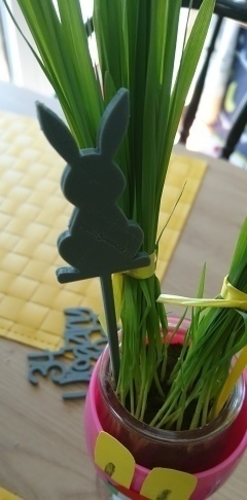 The Easter Bunny Mini Topper 3D Print 298891