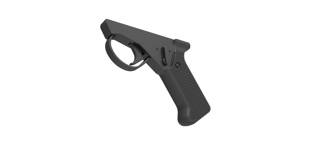 Handle for cosplay blaster pistol 5 3D Print 298896