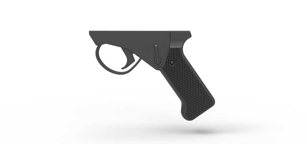Handle for cosplay blaster pistol 5 3D Print 298899