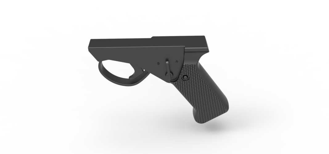 Handle for cosplay blaster pistol 5 3D Print 298900