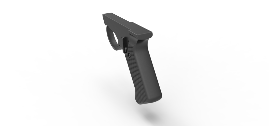 Handle for cosplay blaster pistol 5 3D Print 298903