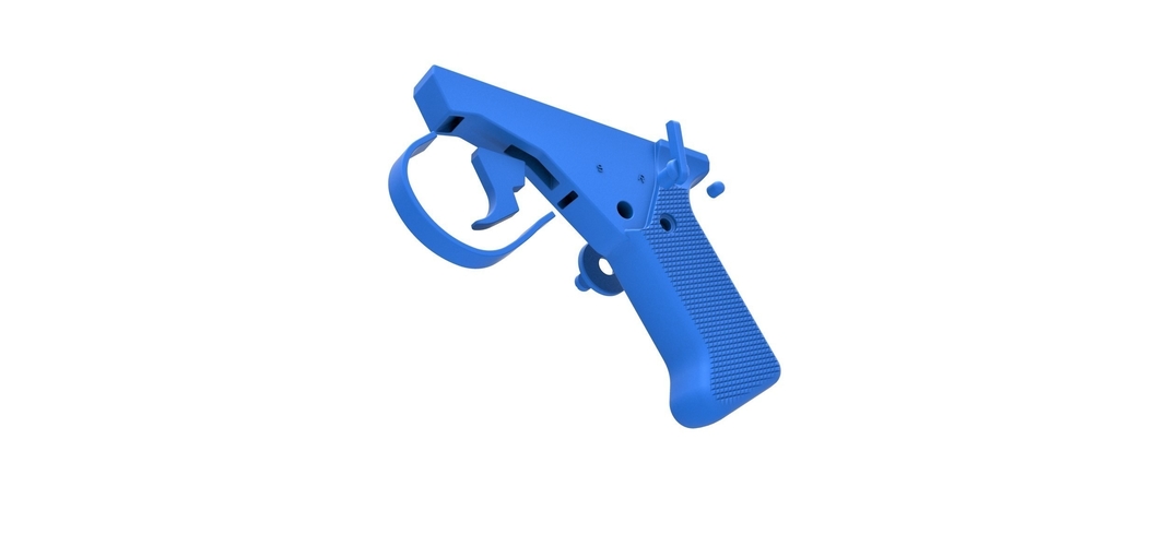 Handle for cosplay blaster pistol 5 3D Print 298910