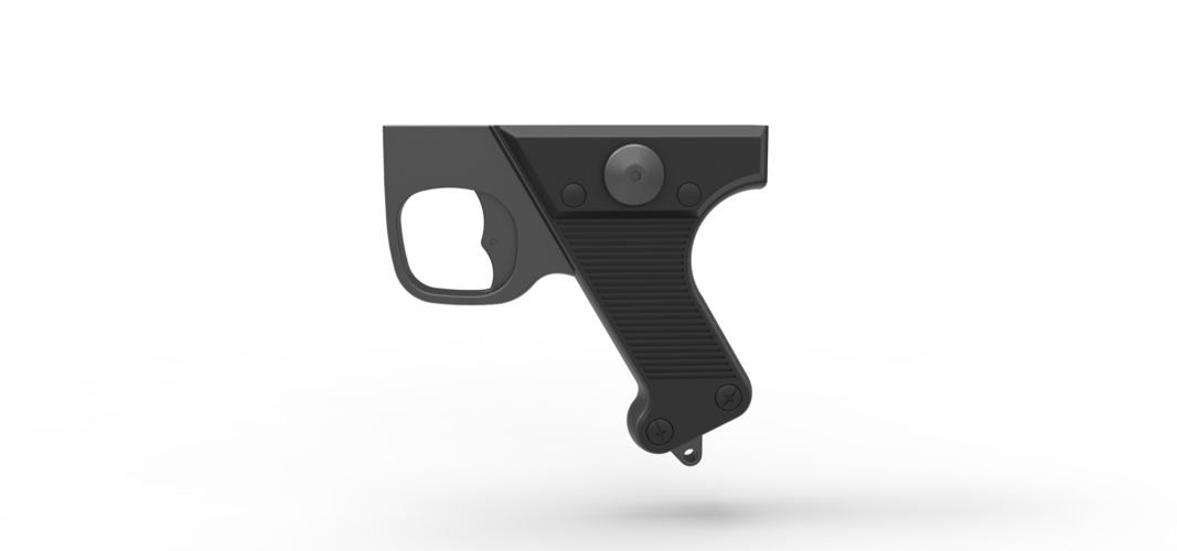 Handle for cosplay blaster pistol 6 3D Print 298923