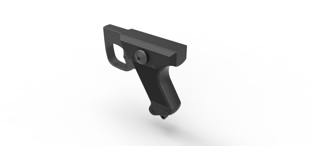 Handle for cosplay blaster pistol 6 3D Print 298925