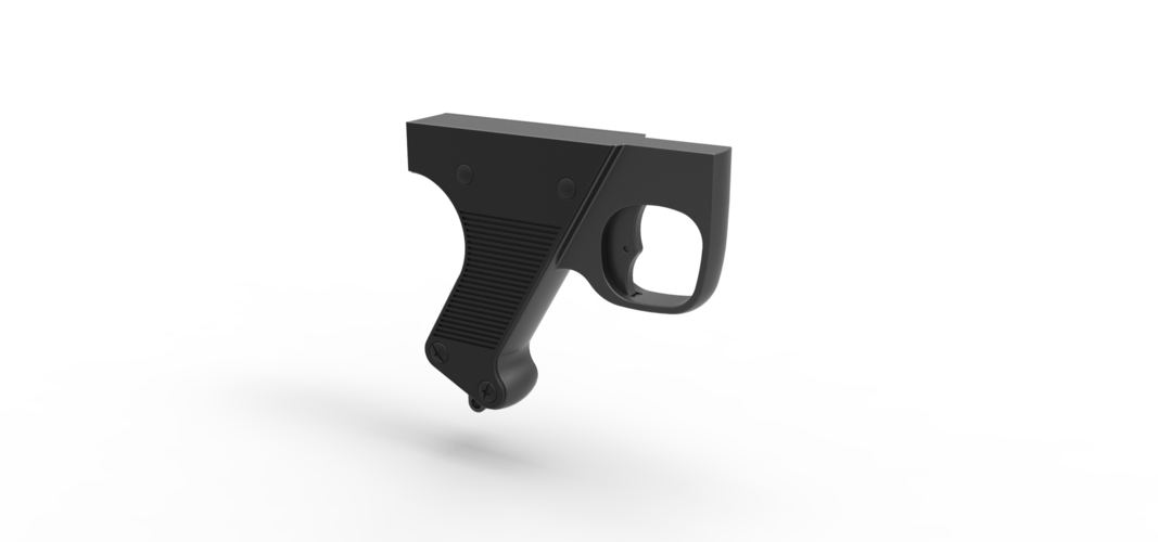 Handle for cosplay blaster pistol 6 3D Print 298929
