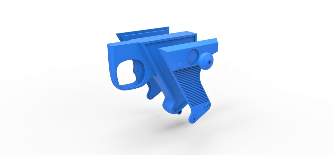 Handle for cosplay blaster pistol 6 3D Print 298931