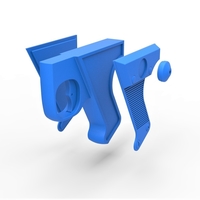 Handle for cosplay blaster pistol 6 - Thumbnail 14