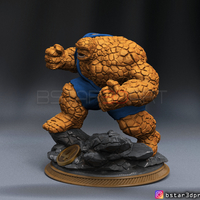 The Thing High Quality - Fantastic Four - Marvel Comic  - Thumbnail 2