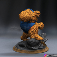 The Thing High Quality - Fantastic Four - Marvel Comic  - Thumbnail 7