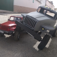 6x6 crawler truck radicontrol 3D print model - Thumbnail 10