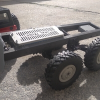6x6 crawler truck radicontrol 3D print model - Thumbnail 11