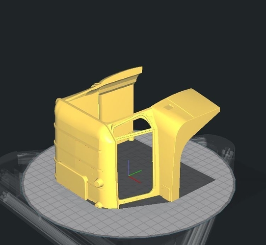 6x6 crawler truck radicontrol 3D print model 3D Print 299049