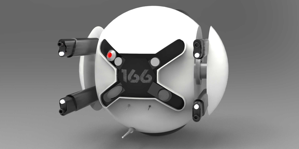 Oblivion Drone (War Drone) 3D Print 299082