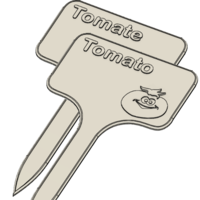 Tomato Signs / Labels for garden - Thumbnail 1